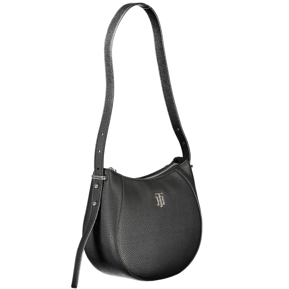 Bolso de mano Tommy Hilfiger de polietileno negro