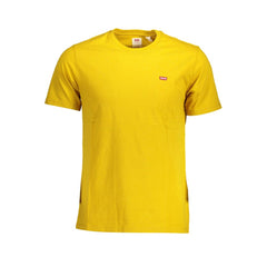 Camiseta de algodón amarilla de Levi's