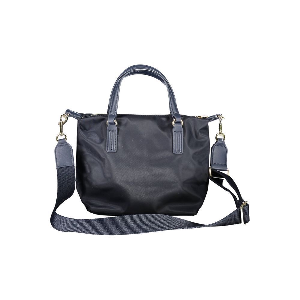 Bolso de mano de nailon azul Tommy Hilfiger