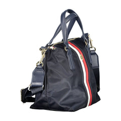 Bolso de mano de nailon azul Tommy Hilfiger