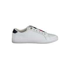 Zapatillas blancas de poliéster de Tommy Hilfiger