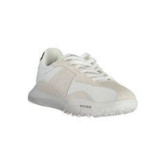 Zapatillas blancas de poliéster de Tommy Hilfiger