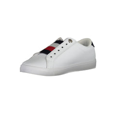 Zapatillas blancas de poliéster de Tommy Hilfiger