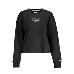 Suéter de algodón negro de Tommy Hilfiger