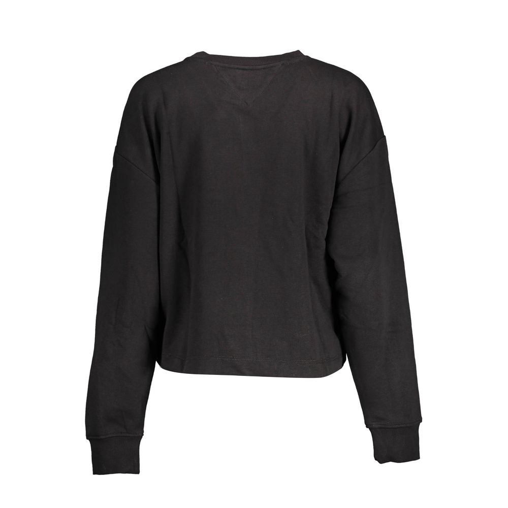 Suéter de algodón negro de Tommy Hilfiger