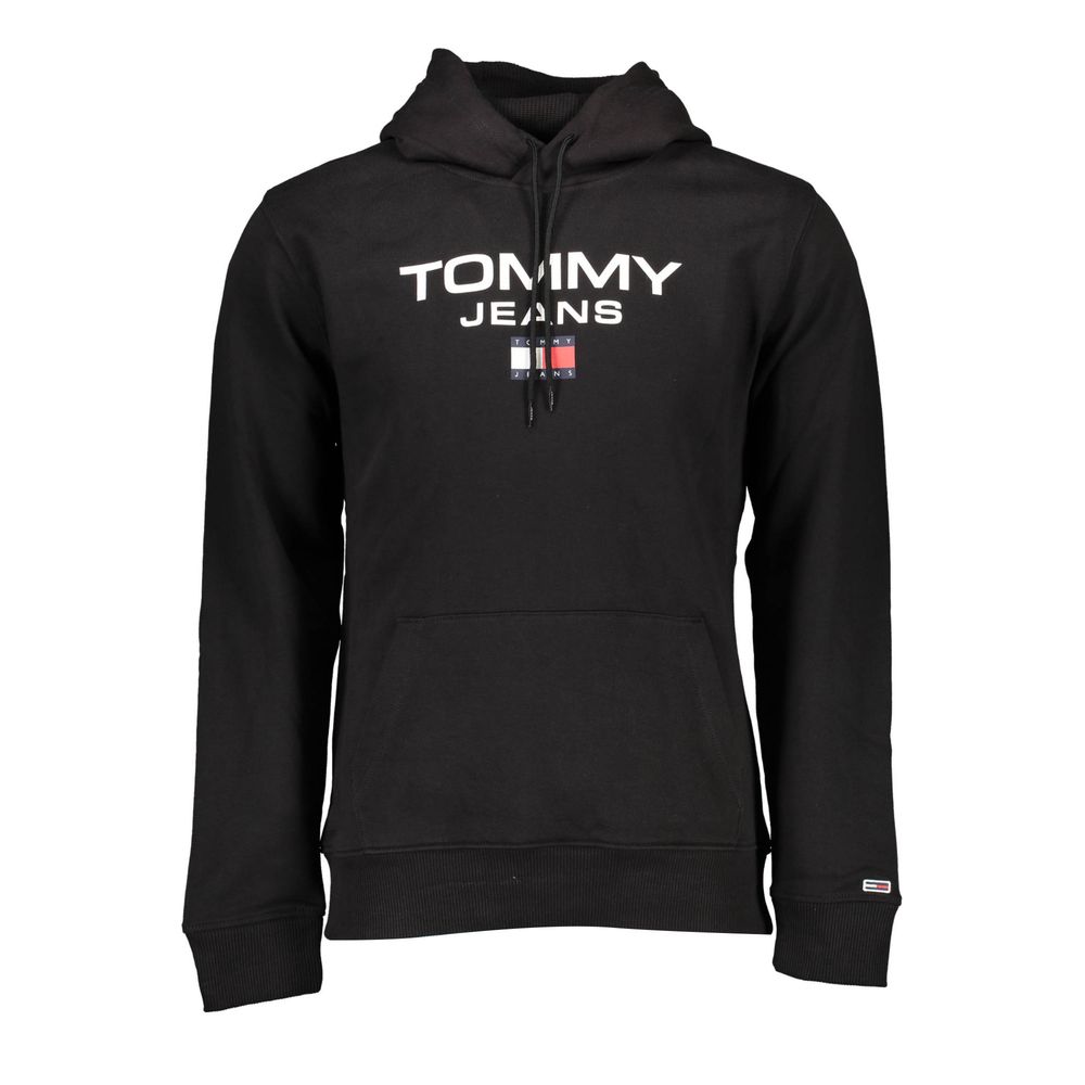 Suéter de algodón negro de Tommy Hilfiger
