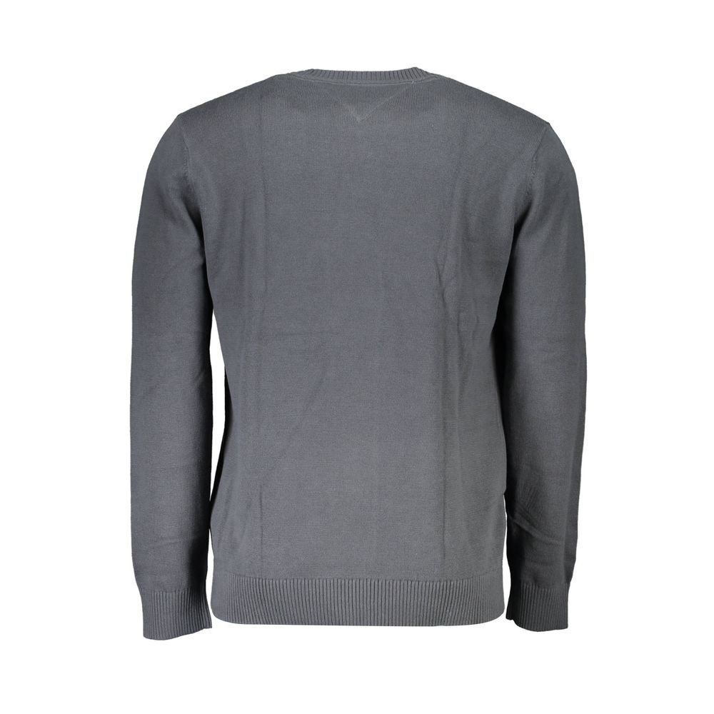 Suéter de algodón gris de Tommy Hilfiger