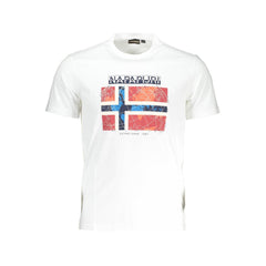 Camiseta blanca de algodón Napapijri