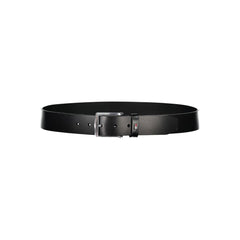 Cinturón de cuero negro Tommy Hilfiger