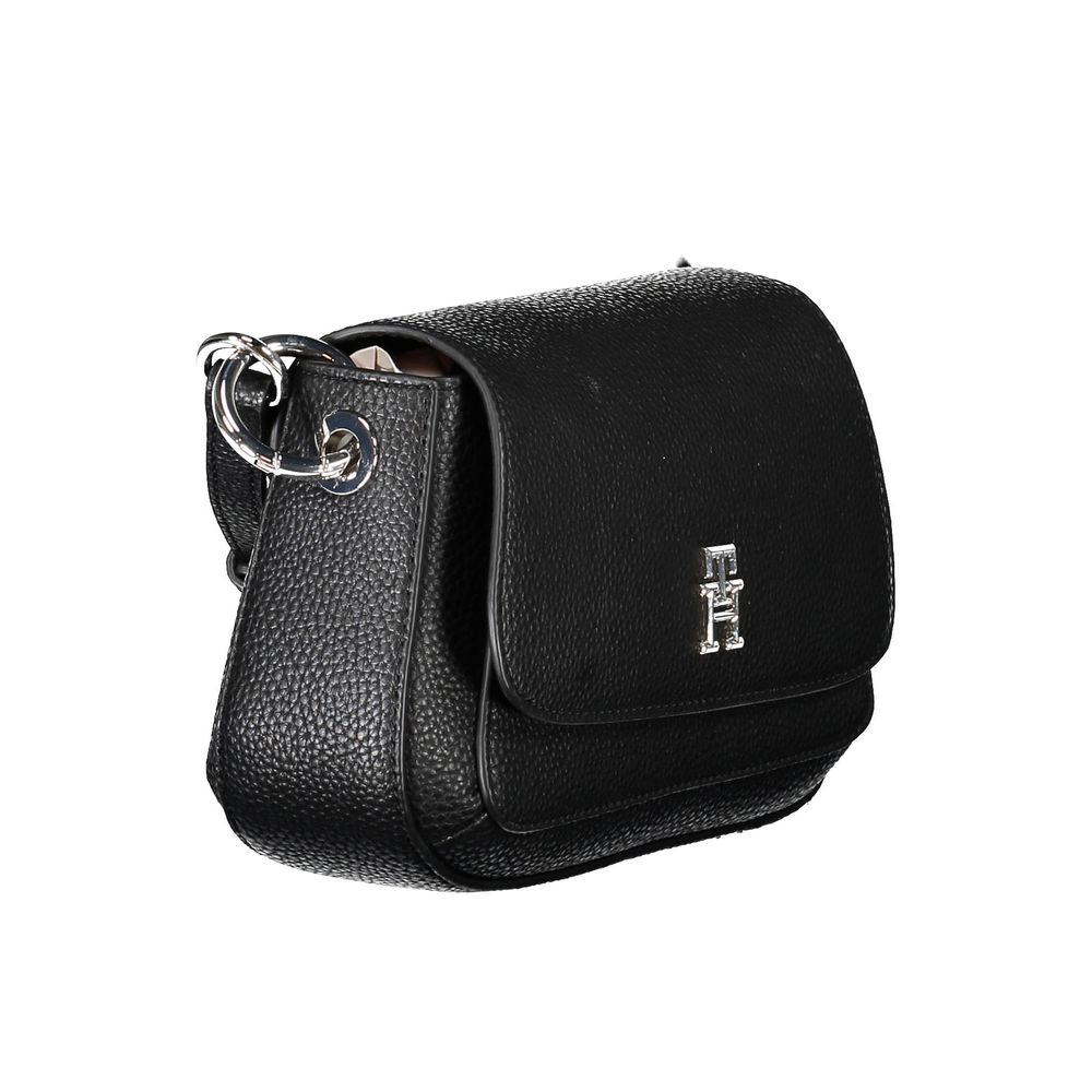 Bolso de mano Tommy Hilfiger de polietileno negro