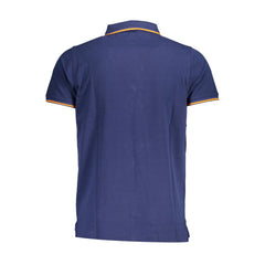 Polo de algodón azul de Noruega 1963