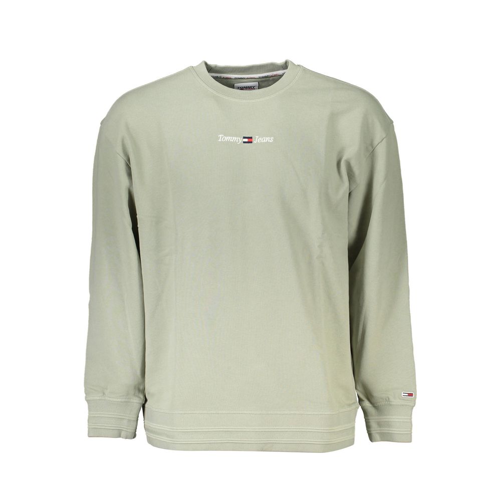 Suéter de algodón verde de Tommy Hilfiger