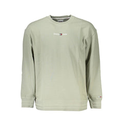 Suéter de algodón verde de Tommy Hilfiger