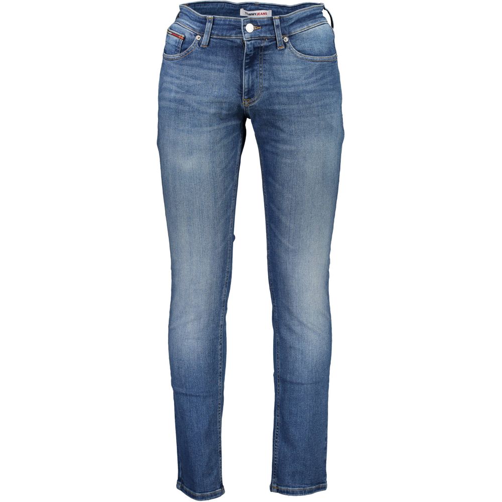 Vaqueros y pantalón de algodón azul Tommy Hilfiger