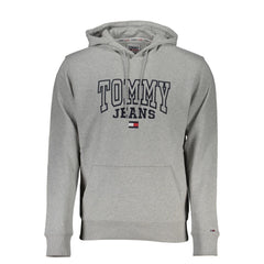 Suéter de algodón gris de Tommy Hilfiger