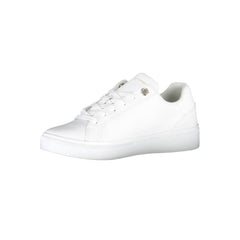 Zapatillas blancas de poliéster de Tommy Hilfiger