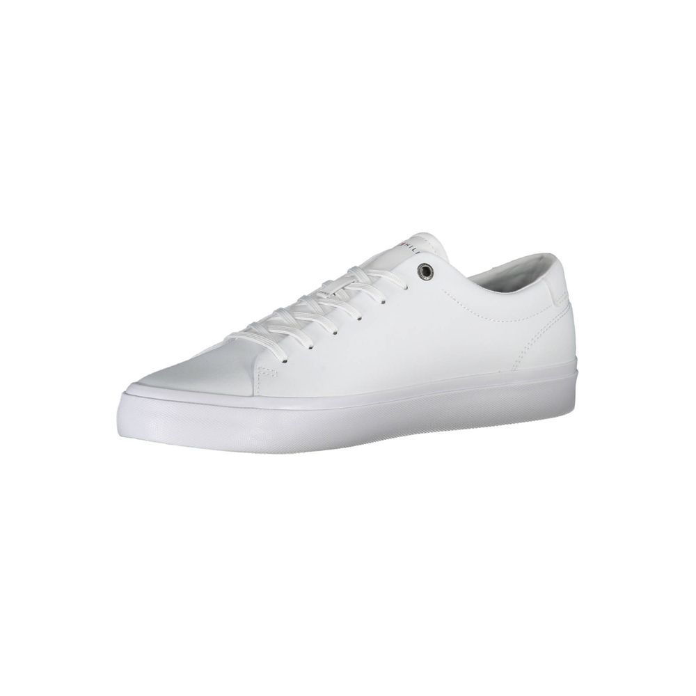 Zapatillas blancas de poliéster de Tommy Hilfiger