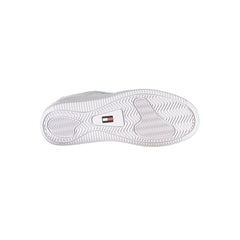 Zapatillas blancas de poliéster de Tommy Hilfiger