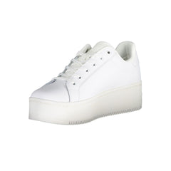 Zapatillas blancas de poliéster de Tommy Hilfiger
