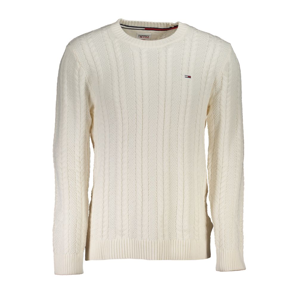 Suéter de algodón blanco de Tommy Hilfiger