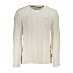 Suéter de algodón blanco de Tommy Hilfiger