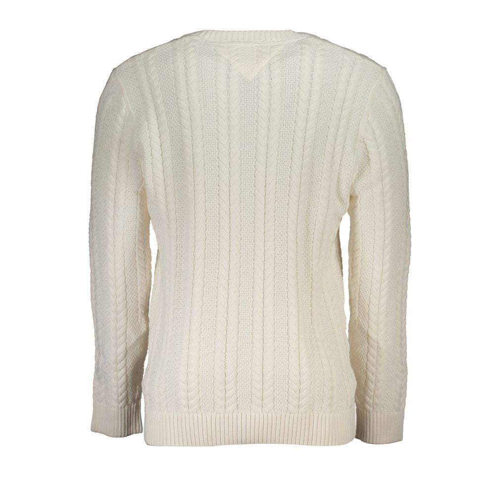 Suéter de algodón blanco de Tommy Hilfiger