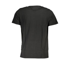Camiseta de algodón negra de Tommy Hilfiger