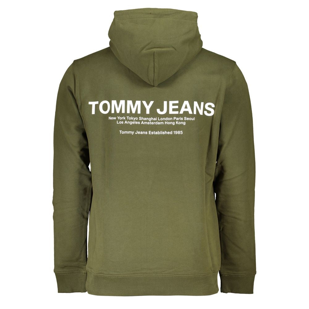 Suéter de algodón verde de Tommy Hilfiger
