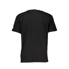 Camiseta de algodón negra de Tommy Hilfiger