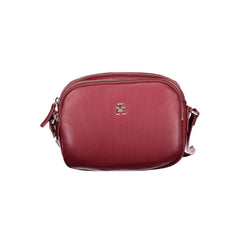 Bolso de mano rojo de poliéster de Tommy Hilfiger