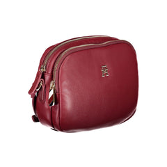 Bolso de mano rojo de poliéster de Tommy Hilfiger