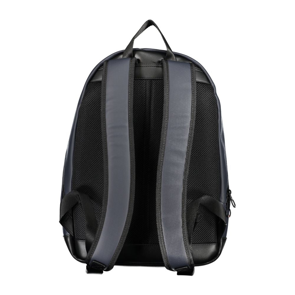 Mochila azul de polietileno Tommy Hilfiger