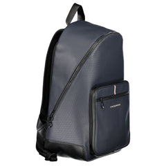 Mochila azul de polietileno Tommy Hilfiger