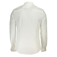 Camisa de algodón blanca de Tommy Hilfiger
