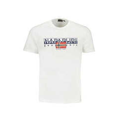 Camiseta blanca de algodón Napapijri