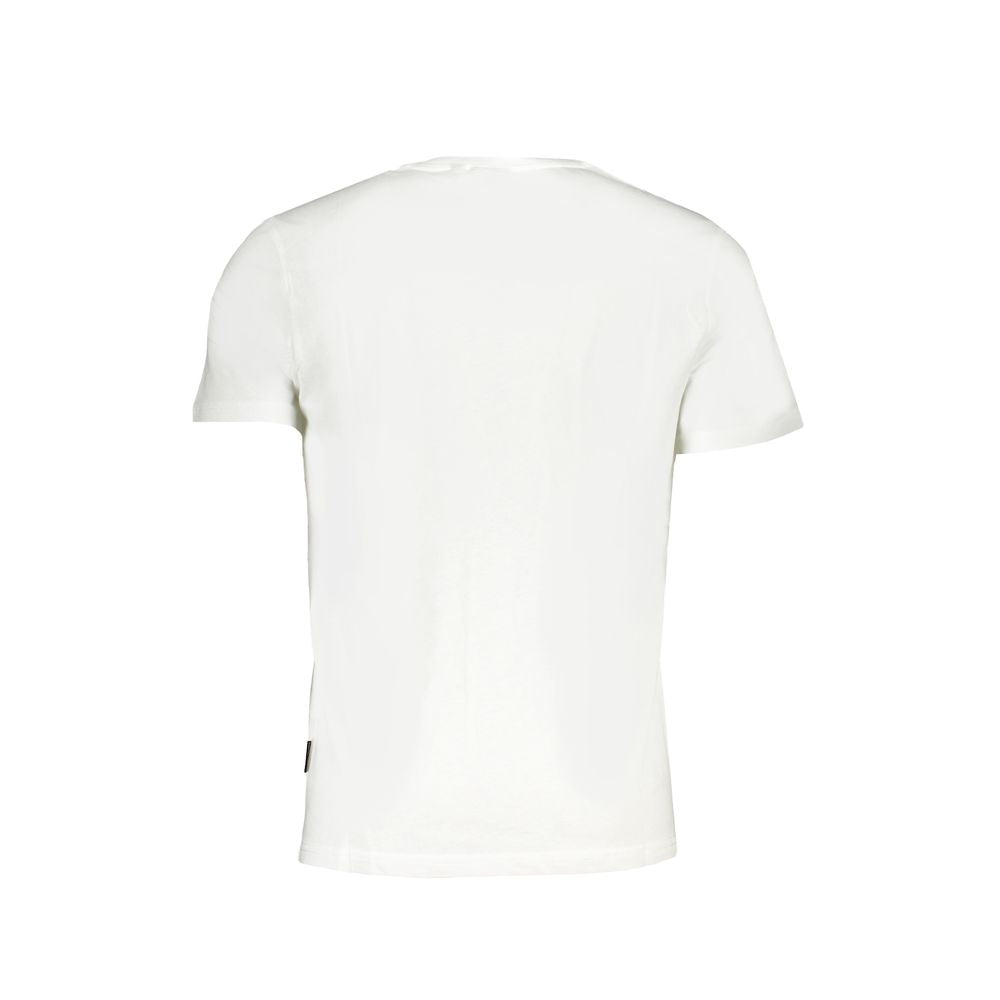 Camiseta blanca de algodón Napapijri