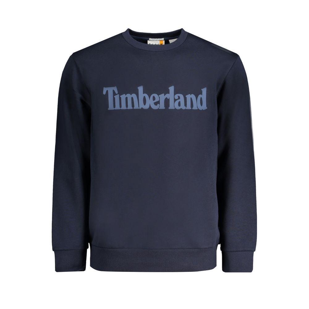 Suéter de algodón azul Timberland