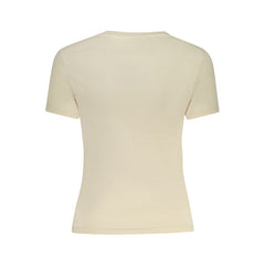 Camisetas y tops de algodón beige de Tommy Hilfiger