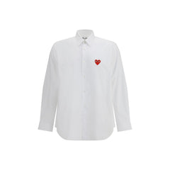 Comme Des Garçons Camisa Play de algodón con logo