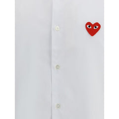 Comme Des Garçons Camisa Play de algodón con logo