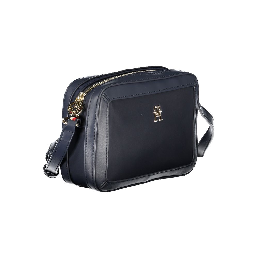 Bolso de mano azul de poliéster de Tommy Hilfiger