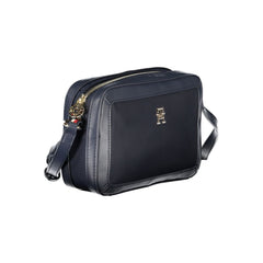 Bolso de mano azul de poliéster de Tommy Hilfiger