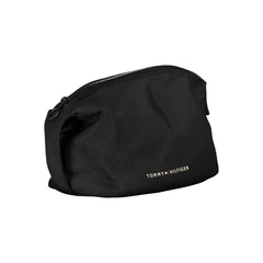 Accesorio de cuero de poliéster negro de Tommy Hilfiger
