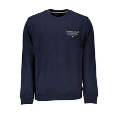 Suéter de algodón azul Tommy Hilfiger