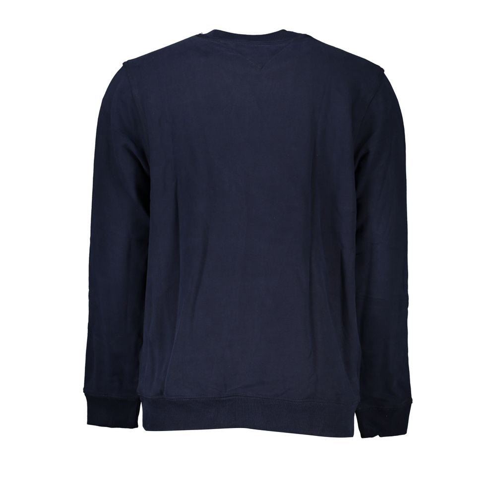 Suéter de algodón azul Tommy Hilfiger