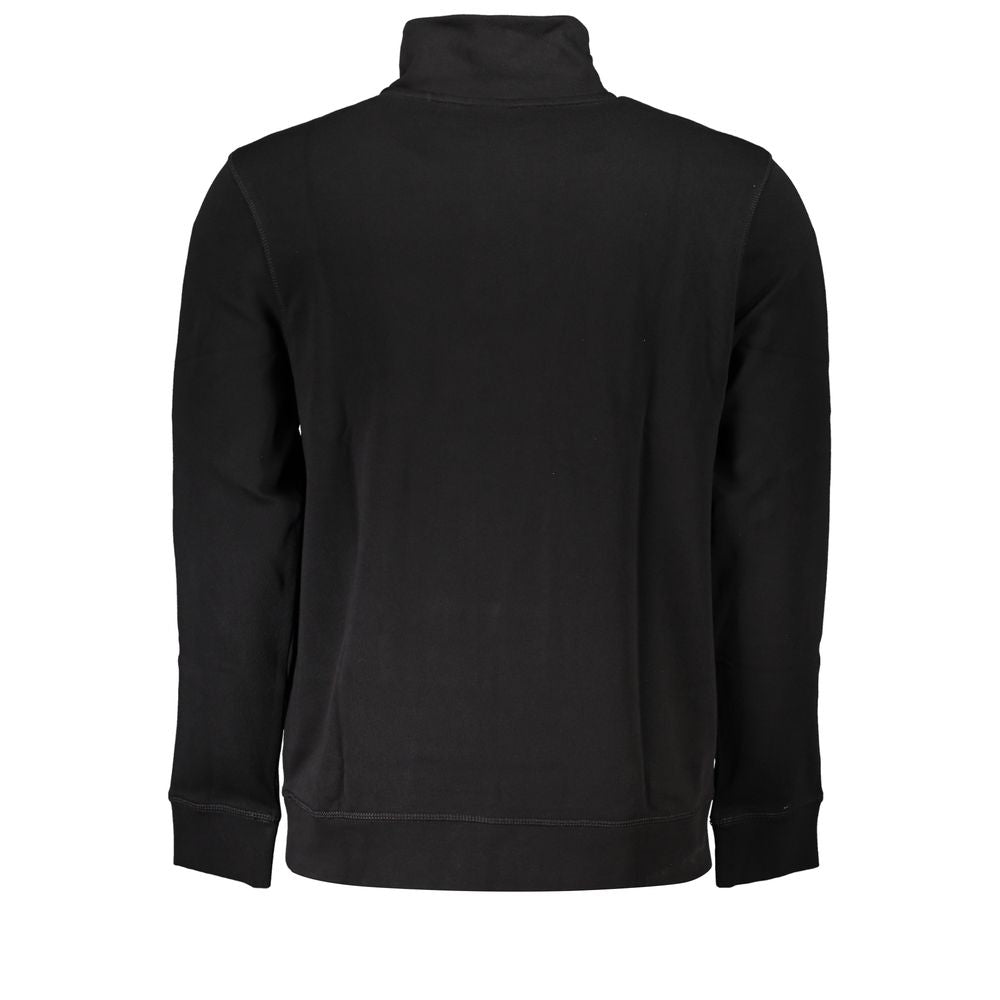Suéter de algodón negro de Hugo Boss