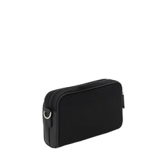 Bolso de hombro de cuero Prada