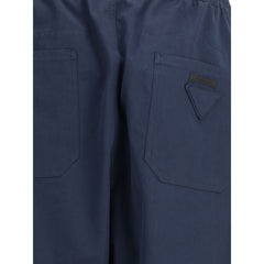 Pantalones de algodón Prada