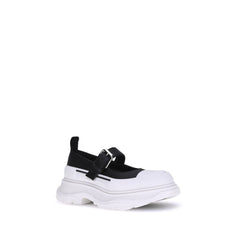 Zapatillas de piel y goma de Alexander McQueen
