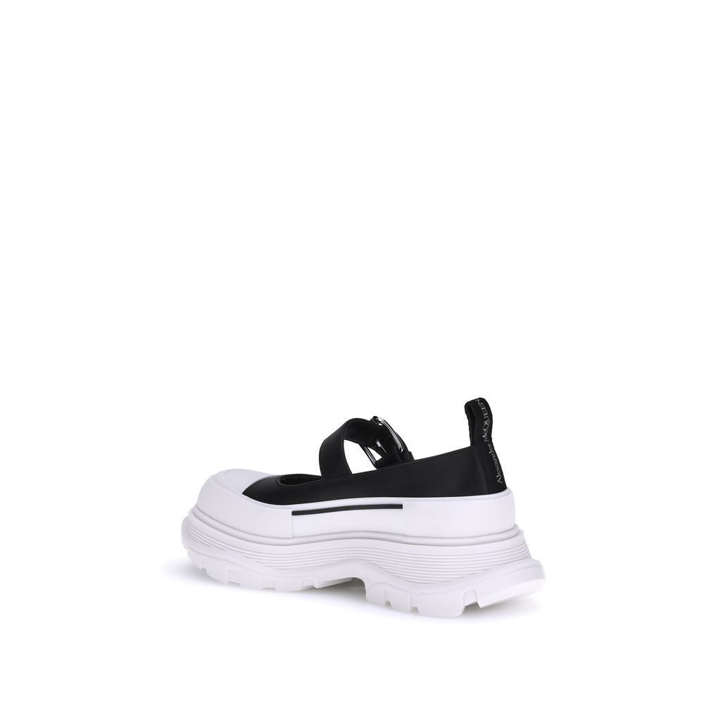 Zapatillas de piel y goma de Alexander McQueen